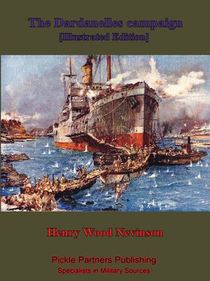 cover image of The Dardanelles Campaign